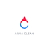 design wonderfull aqua clean logo with source edible file