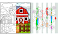 give unique premade illustration coloring pages bundles for kids