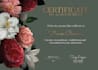 do any certificate template, award certificate professional certificate design
