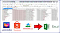 do web lazada shopee web scraping, data mining, data extraction