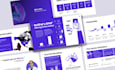 design a modern template and investor pitch deck