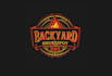 give creative BBQ logo design with new concepts
