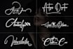 design handwriting, signature, scripted, cursive, photography logo