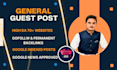 do high da guestpost on high da 70 sites with authority dofollow backlinks