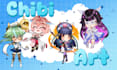 draw chibi art, cute original chibi character for pfp, emotes and sticker