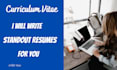 be your professional resume maker, design and edit your CV