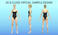 make 2d and clo 3d virtual fashion design tech pack drawing,