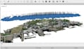 process drone image in metashape points cloud 3d mesh, dsm, dtm, layout map