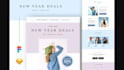 design HTML email template and email newsletter