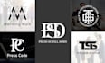 do monogram, initial letters, apparel and clothing  logo design