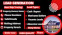 real estate lead generation,cash buyers, and motivated sellers with skip tracing