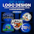 design a custom modern business logo for you