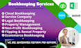 do bookkeeping using quickbooks online, xero, excel, wave