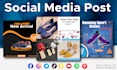 create amazing social media posts designs and advertisements