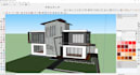 create 3d models of house, building exterior, interior, landscape in sketchup