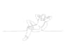 draw continuous line art animations