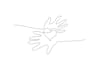 draw continuous line art animate