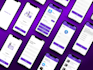 do mobile app UI UX design and clickable figma prototype