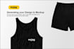 create realistic clothing and apparel mockups in 24 hours