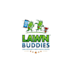 design smart fresh lawn fertilizer services  logo with elegance