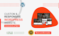 create wordpress website design, website development and business website