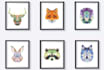 design origami, modern, polygonal or geometric logo