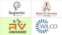 do modern timeless logo design with art text