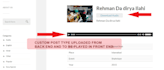 fix bugs for all websites