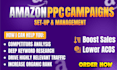 setup amazon PPC campaigns optimize amazon ads campaign and amazon PPC accounts