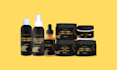 supplement label design, cbd product bottle label packaging design