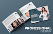 design professional brochure, trifold, bifold, catalogue