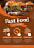 design corporate  real estate food flyer and broucher