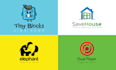 make amazing business logo design and business card design