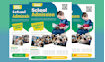 design educational flyers and posters for school, kids, or kindergarten