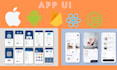 develop android and IOS mobile apps using react native