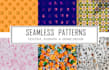 create seamless pattern design and vector pattern