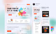 do figma website design, website UI UX, figma landing page