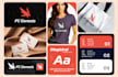 design modern logo, visual identity and brand guidelines, brandbook