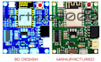 create pro pcb design and schematics