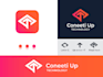 give creative technology logo design with new concepts