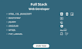 be your full stack web developer in angular, php laravel