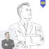draw minimalist flat line avatar for you