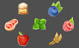 create 2d game art props, icons, items, objects