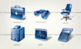 create pro 3d icon set