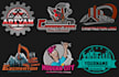 design modern construction, building and company logo
