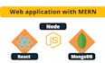 build website using mongo db, postgresql, express js, react js, node js