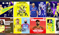 design cricket templates, posters, and flyers