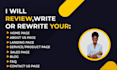 rewrite your existing website content and make them SEO optimized