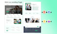 design responsive html landing page