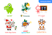 review your mascot and character design and give advices